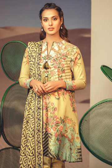 Alkaram 3 Piece Printed Lawn With Printed Net Dupatta 24149 Summer Lawn Collection 2020 | Alkaram Summer Lawn
